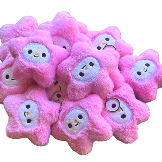 ($1.49) 100pc 4.5" Pink Star Kitty Kawaii Inspired