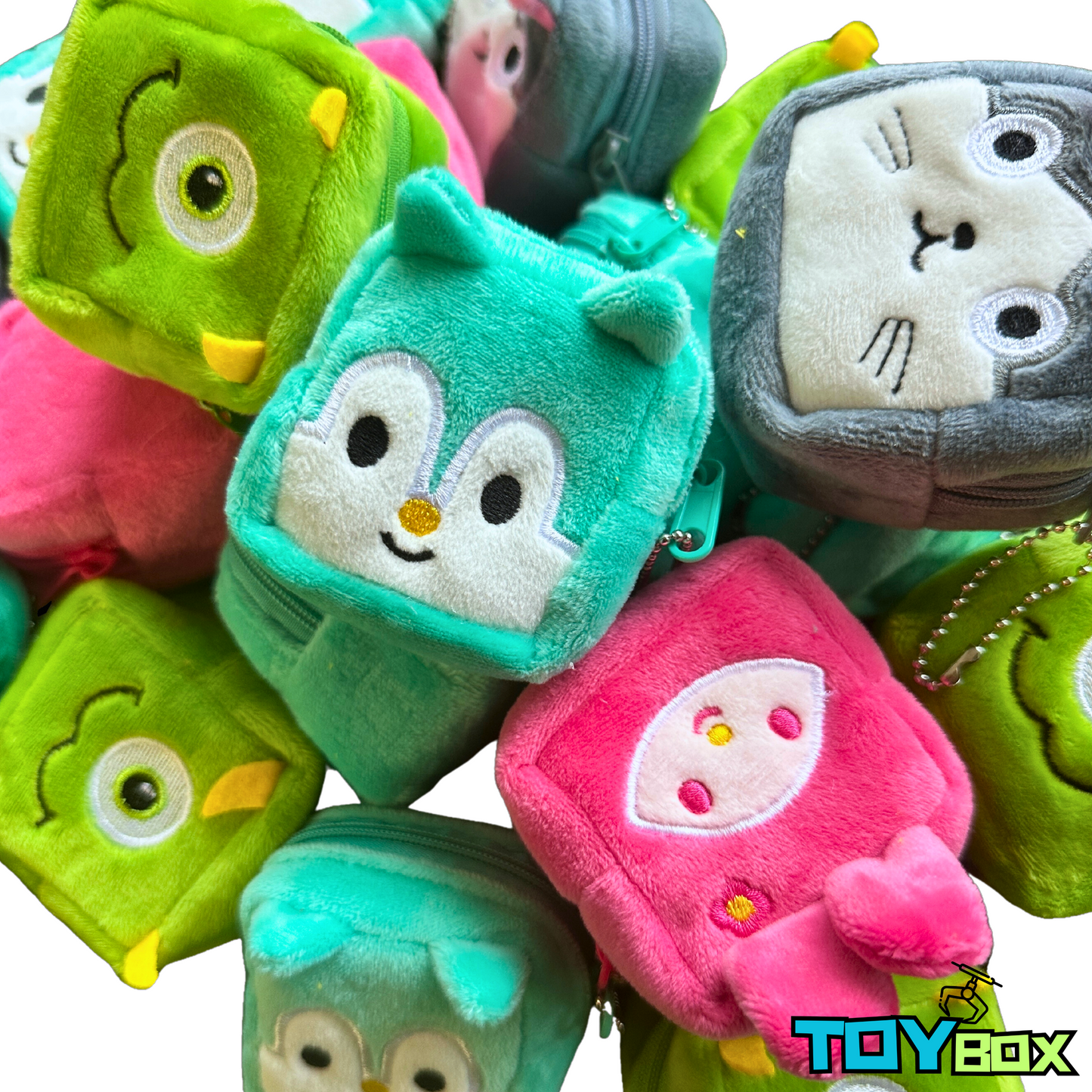 ($.99) 100pc Happy Coin Pouches Mixed Faces