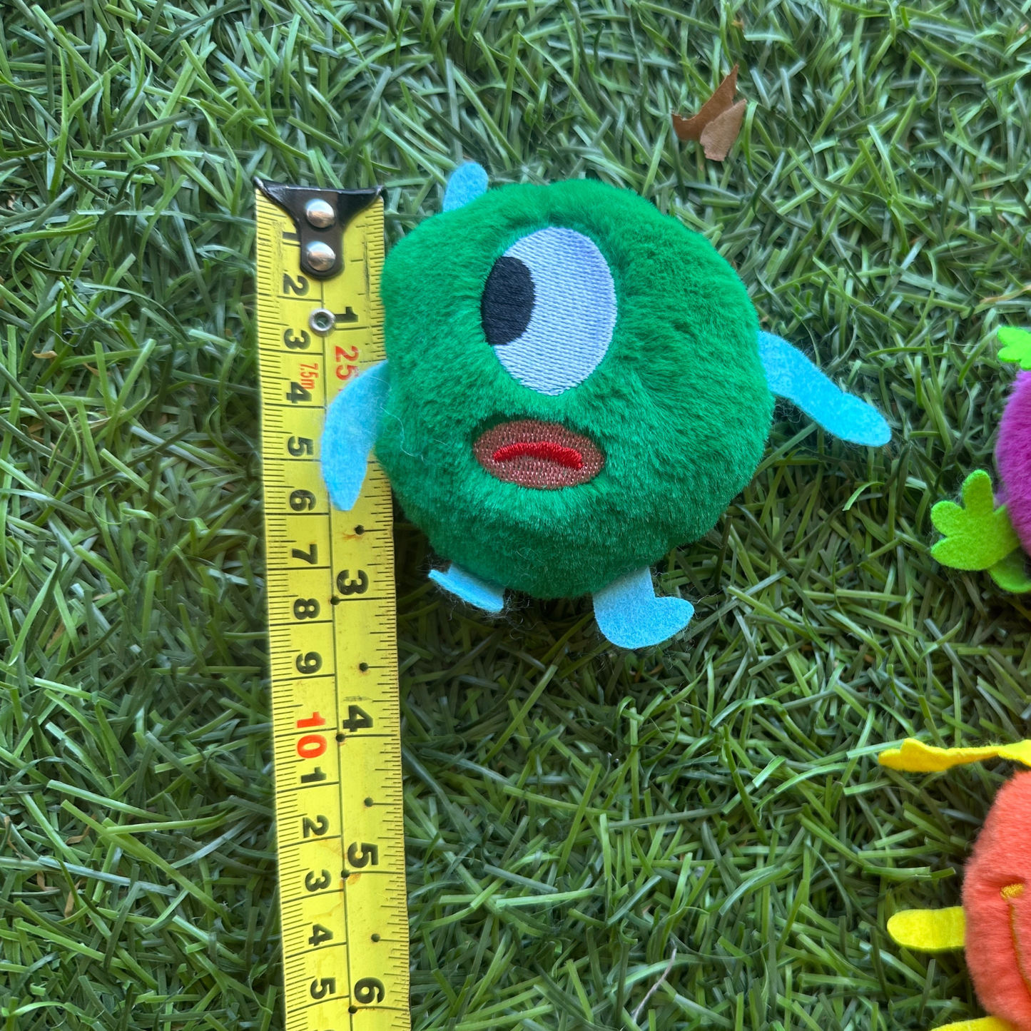 ($.72) 100pc 3" Cute Monsters in 4 colors
