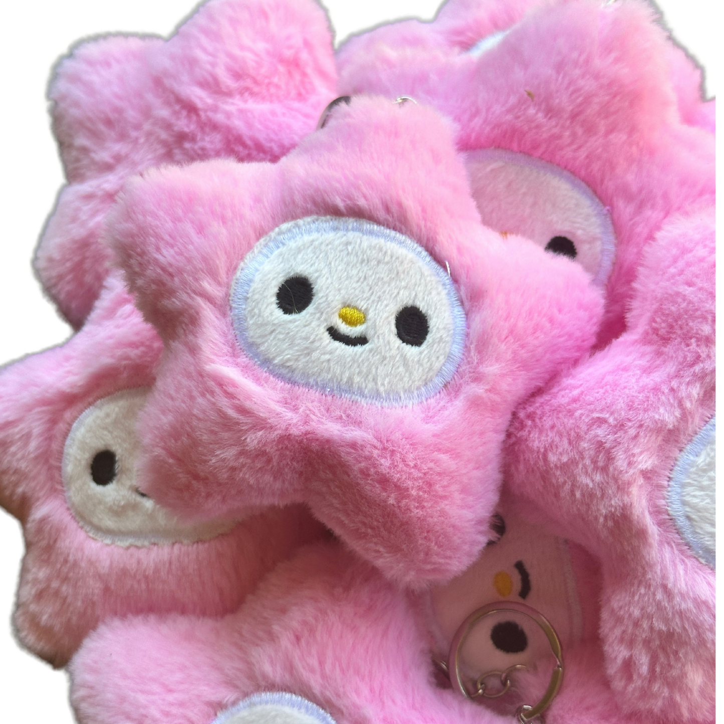 ($1.49) 100pc 4.5" Pink Star Kitty Kawaii Inspired