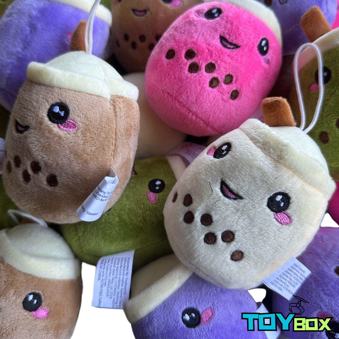 ($1.46) 100pc 4" Cute Boba Keychains