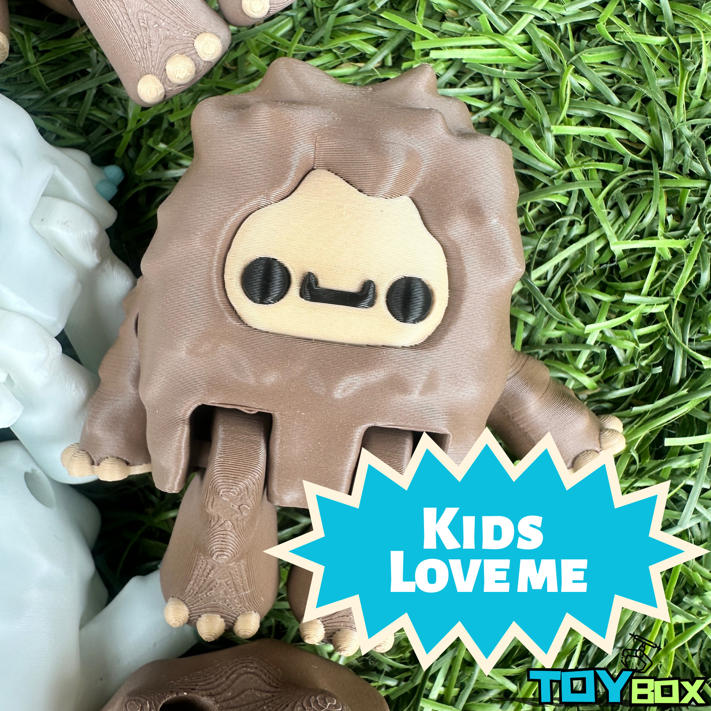 ($1.59) Toybox 3D - 3.25" Bigfoot + Yeti 3D Printed Articulated Toys! Various colors!