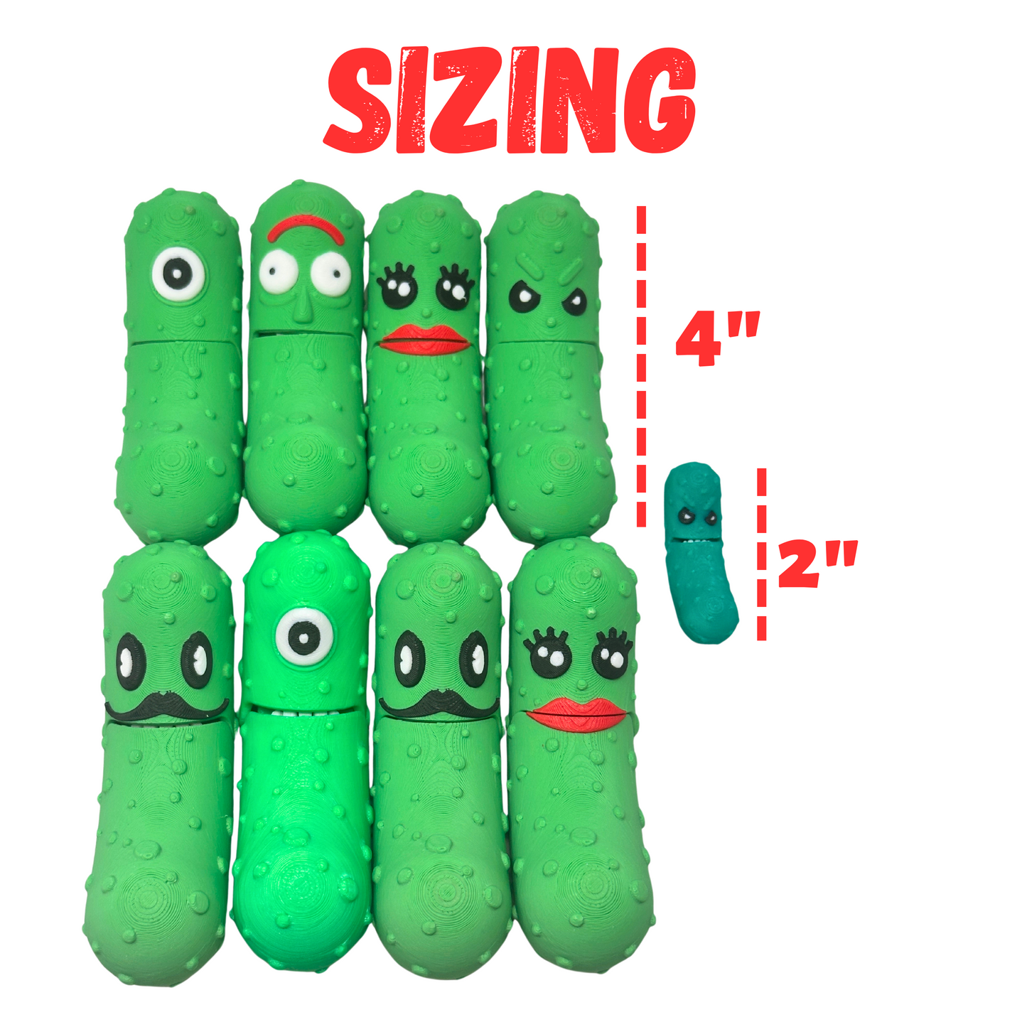 2" Pickles Articulating Mix Models