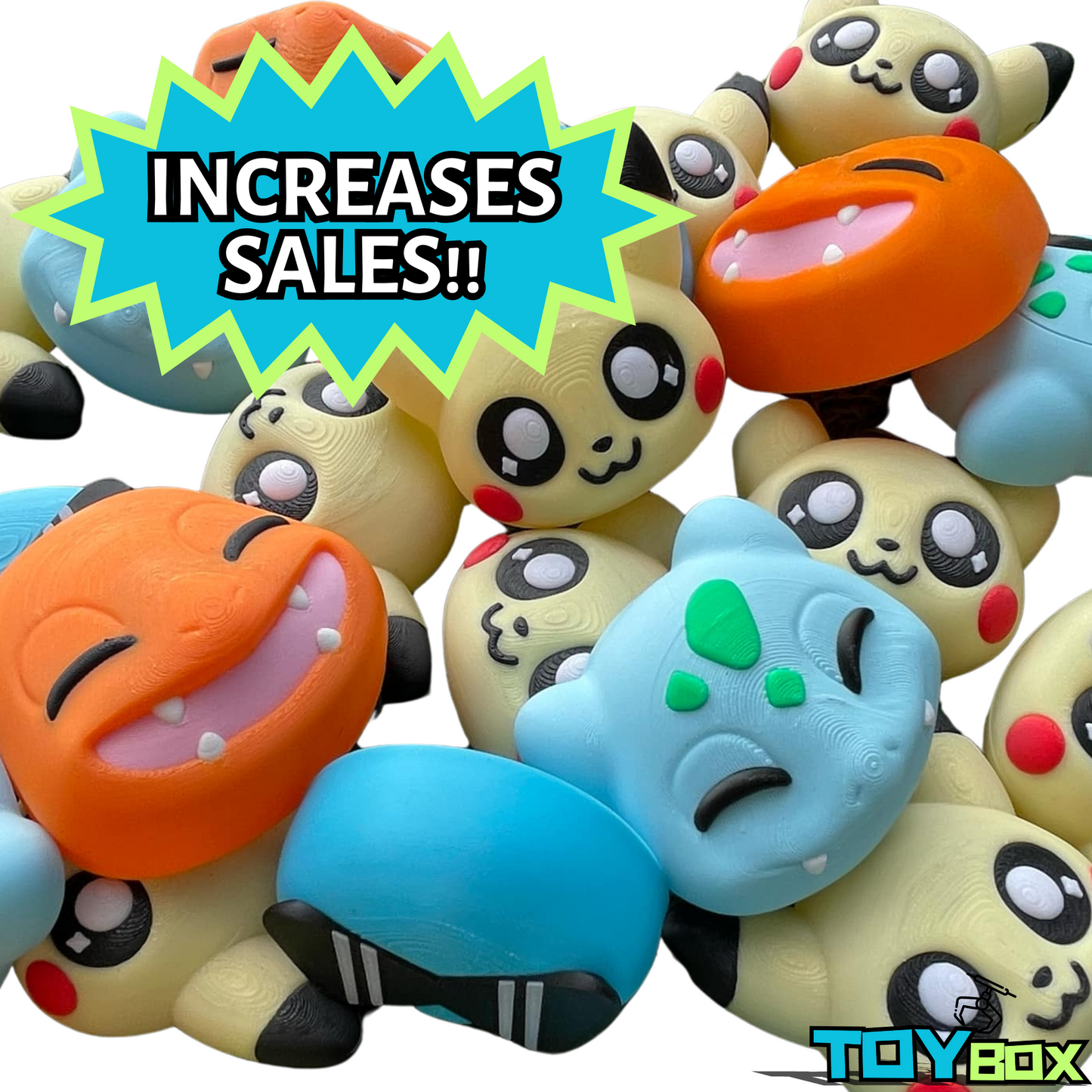 ($1.57) Toybox 3D - 100pc 3" Poke Macarons! 3" M1 + M3 Compatible