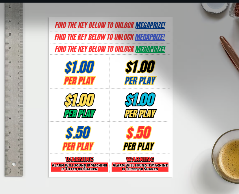 ToyboxHQ - Mega Sticker Pack! - Vending Labels