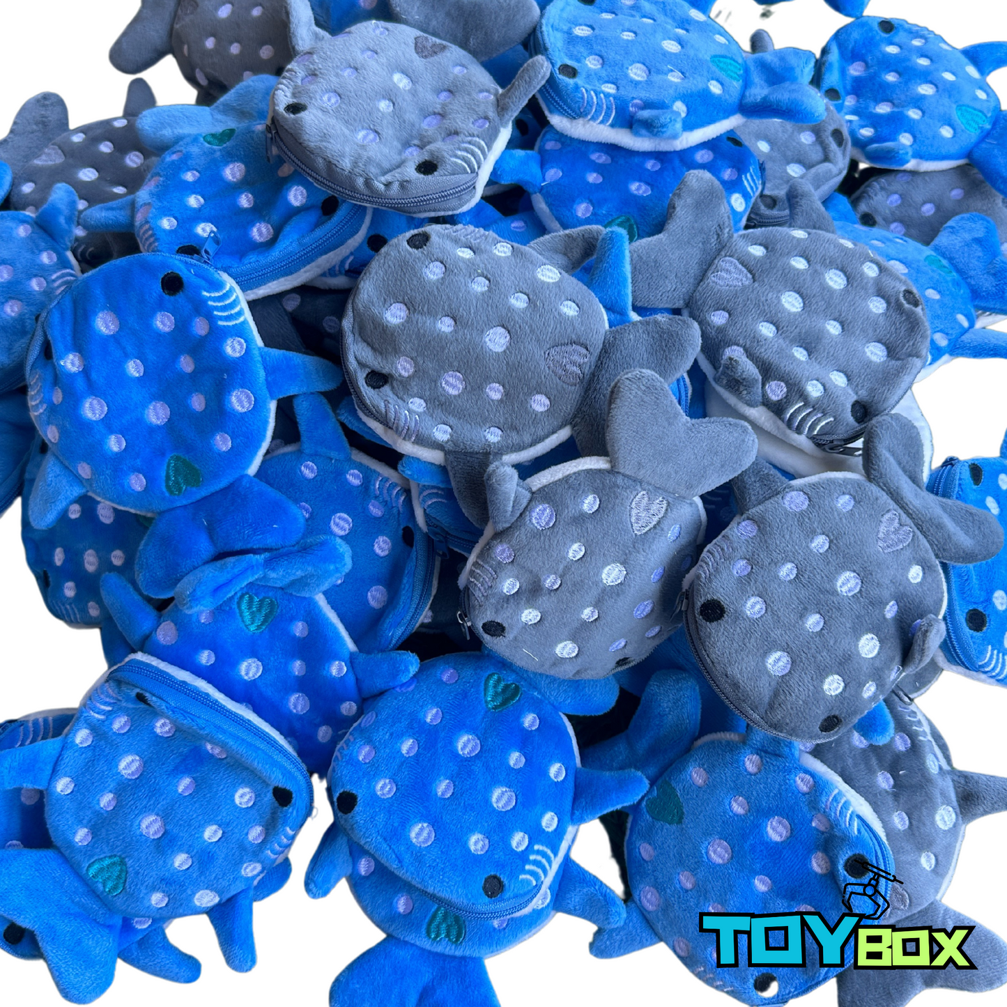 ($.94) 60pc Shark Coin Bags