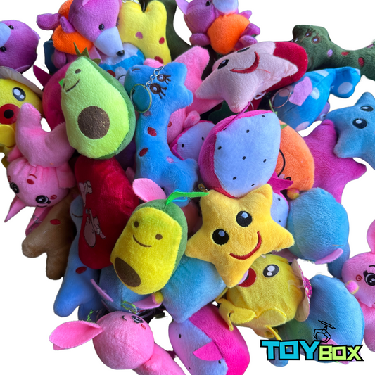 ($.61) 200pc Value PLUSH Mix - 3"-4" - Assorted Plush