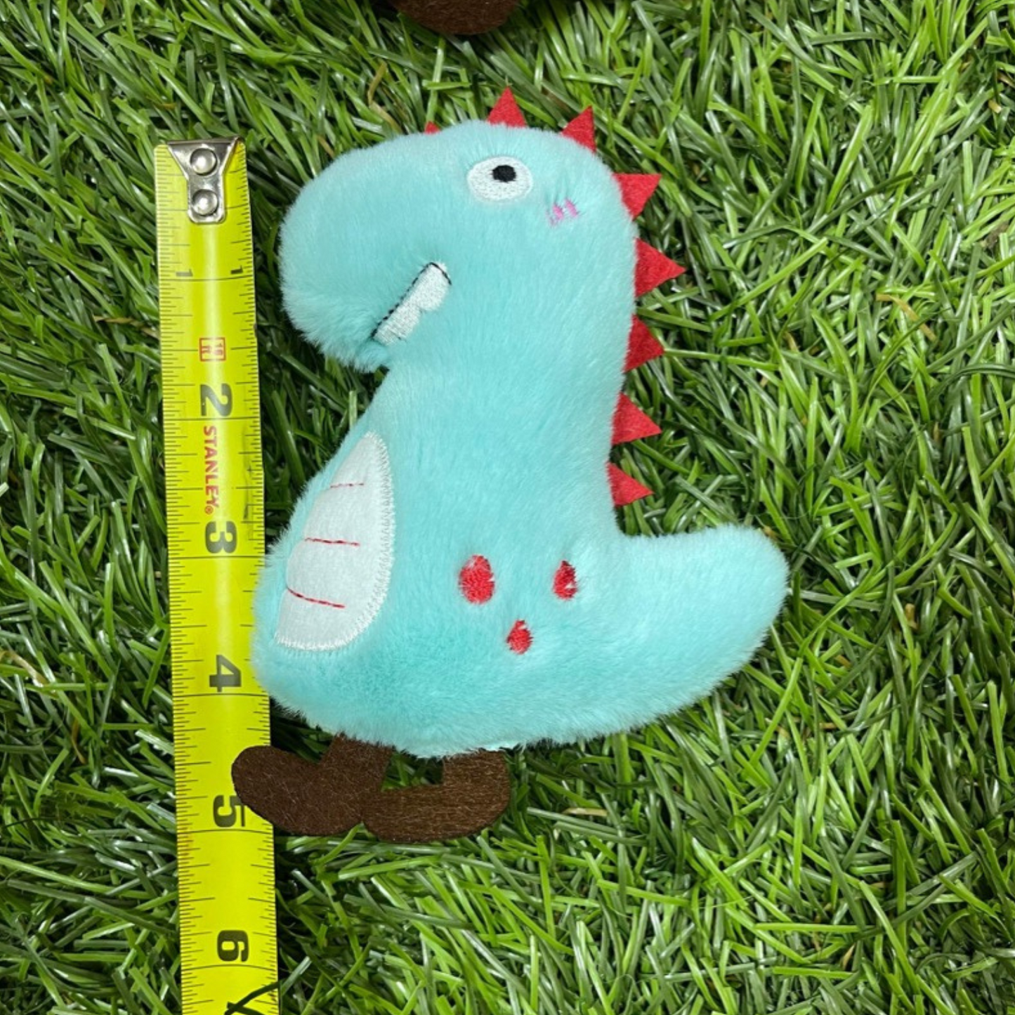 ($.97) 100pc 4" Dinosaur Keychains Cute Smiley