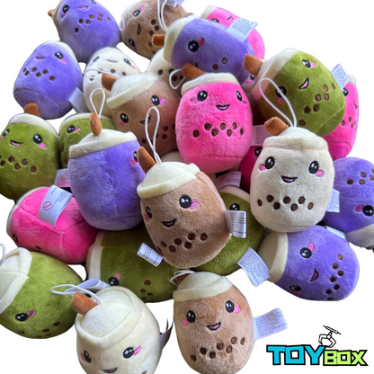 ($1.46) 100pc 4" Cute Boba Keychains