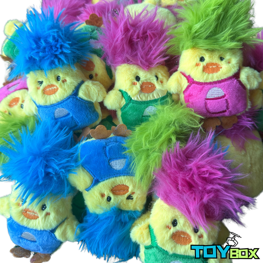 ($.70) 100pc 3.25" Party Hair Ducks!