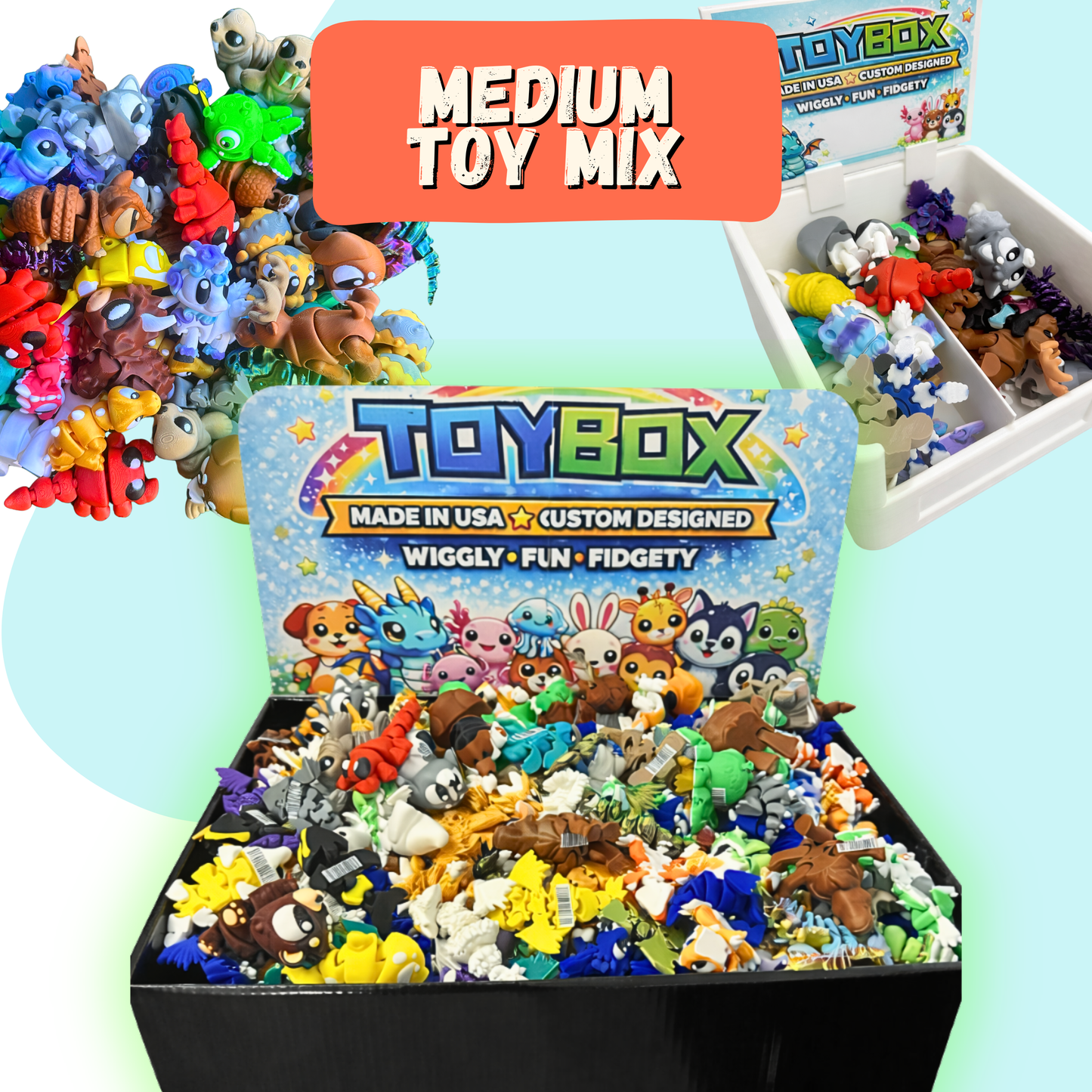 ($4.00) 3-5" Toys - 30 Pack Mix