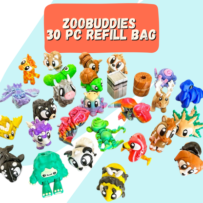 ($2.25/pc) ZooBuddies 4-5" Toys
