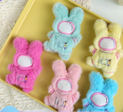 ($.81) 100pc 4" Space Bunnies