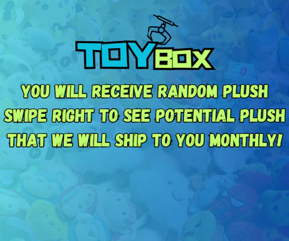 FREE 5 Mystery Plush! $10/month subscription