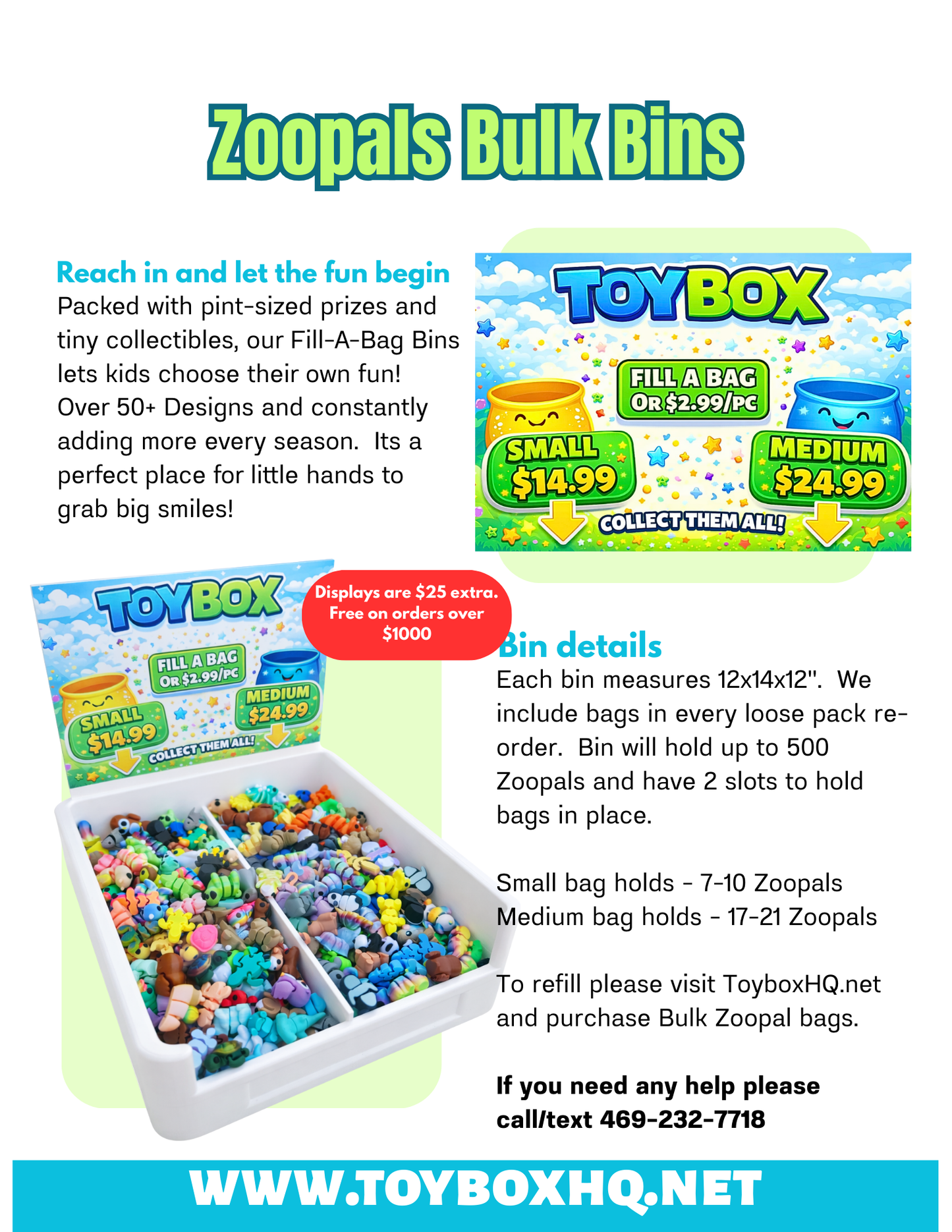 Zoopals - Bulk Bin Refill Pack