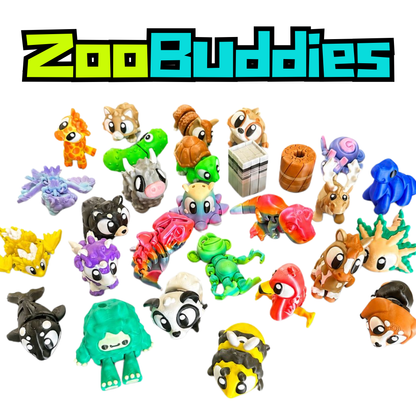 Zoobuddies Toys (4-5" Sized)!