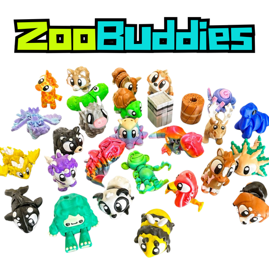 Zoobuddies Toys (4-5" Sized)!