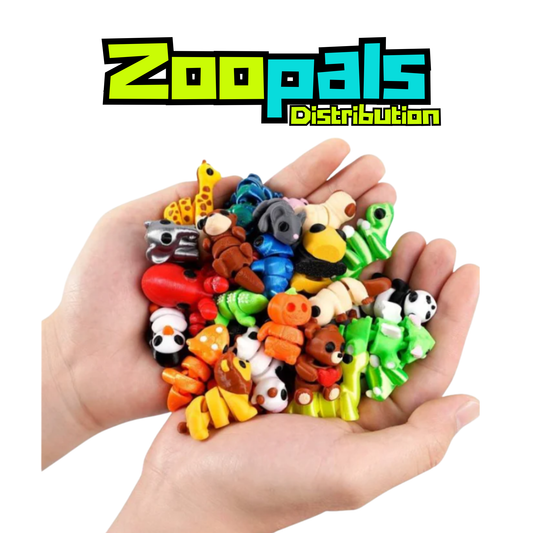 100 Pack Mix - Zoopals Mini Toys